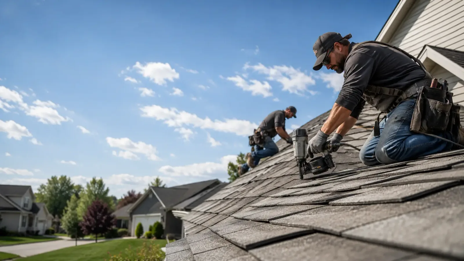 Storm Damage Roof Repair in Cornell, IL near me